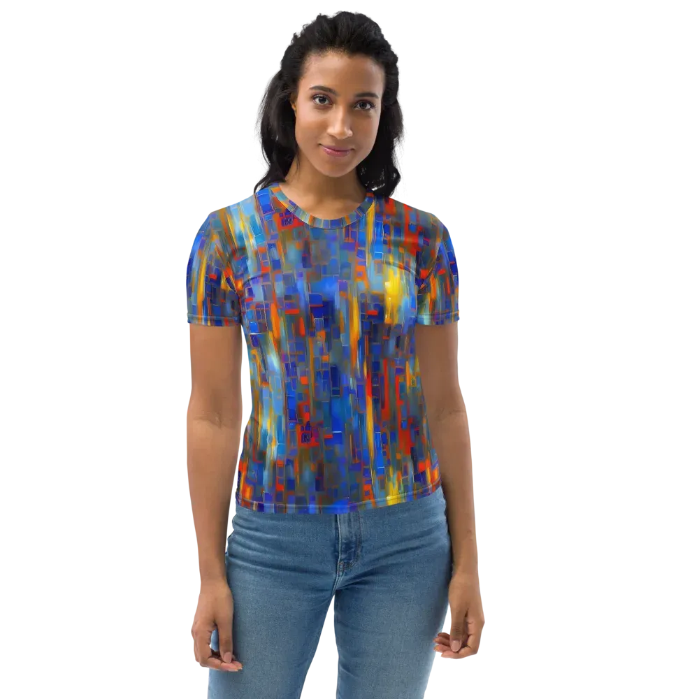 Neoplastique Flow on Women's Crew Neck T-Shirt — Front