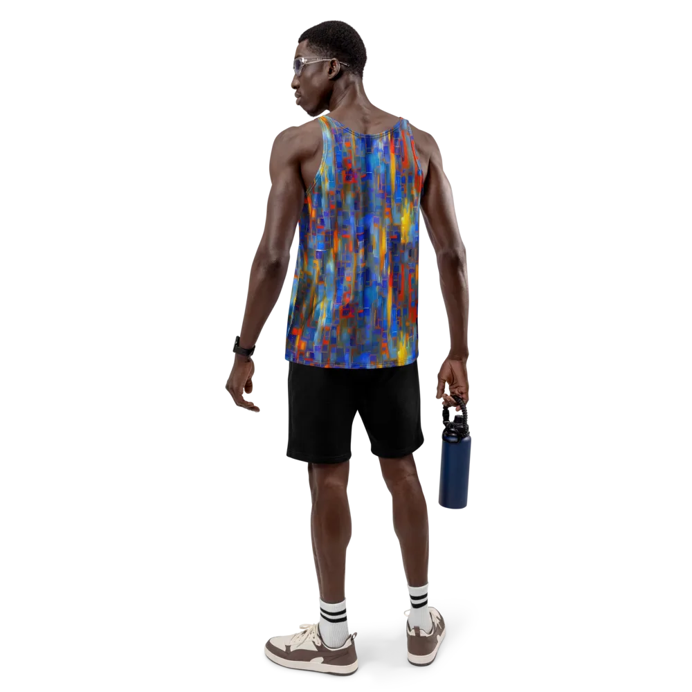Neoplastique Flow on Men's Tank Top — Back