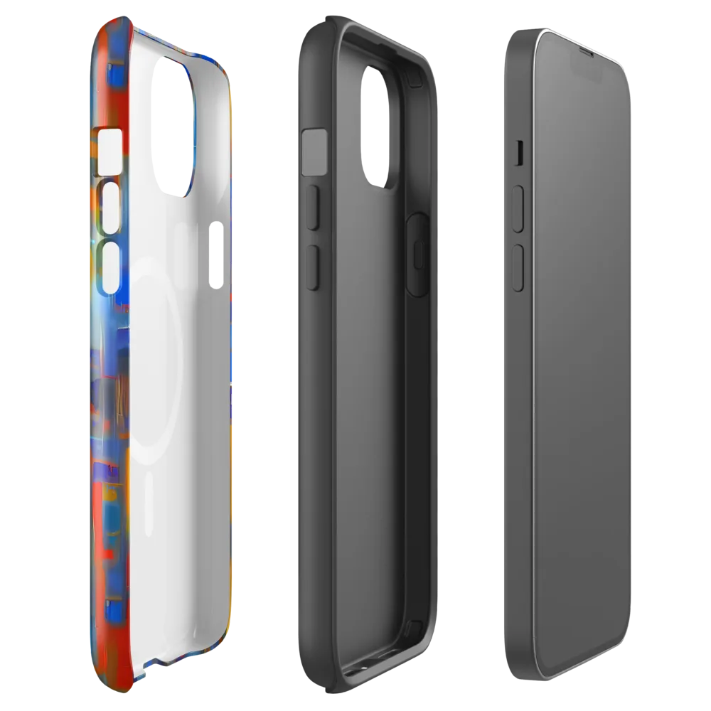 Neoplastique Flow on MagSafe Tough Case for iPhone® — Front