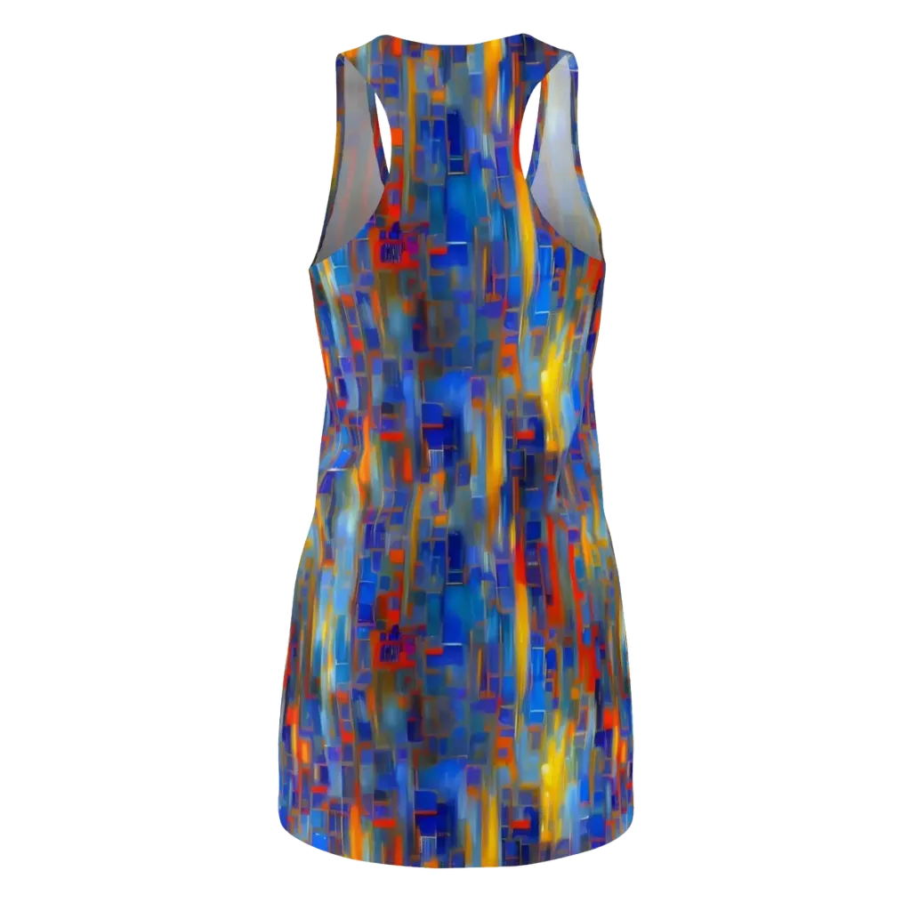 Neoplastique Flow on Racerback Dress — Back