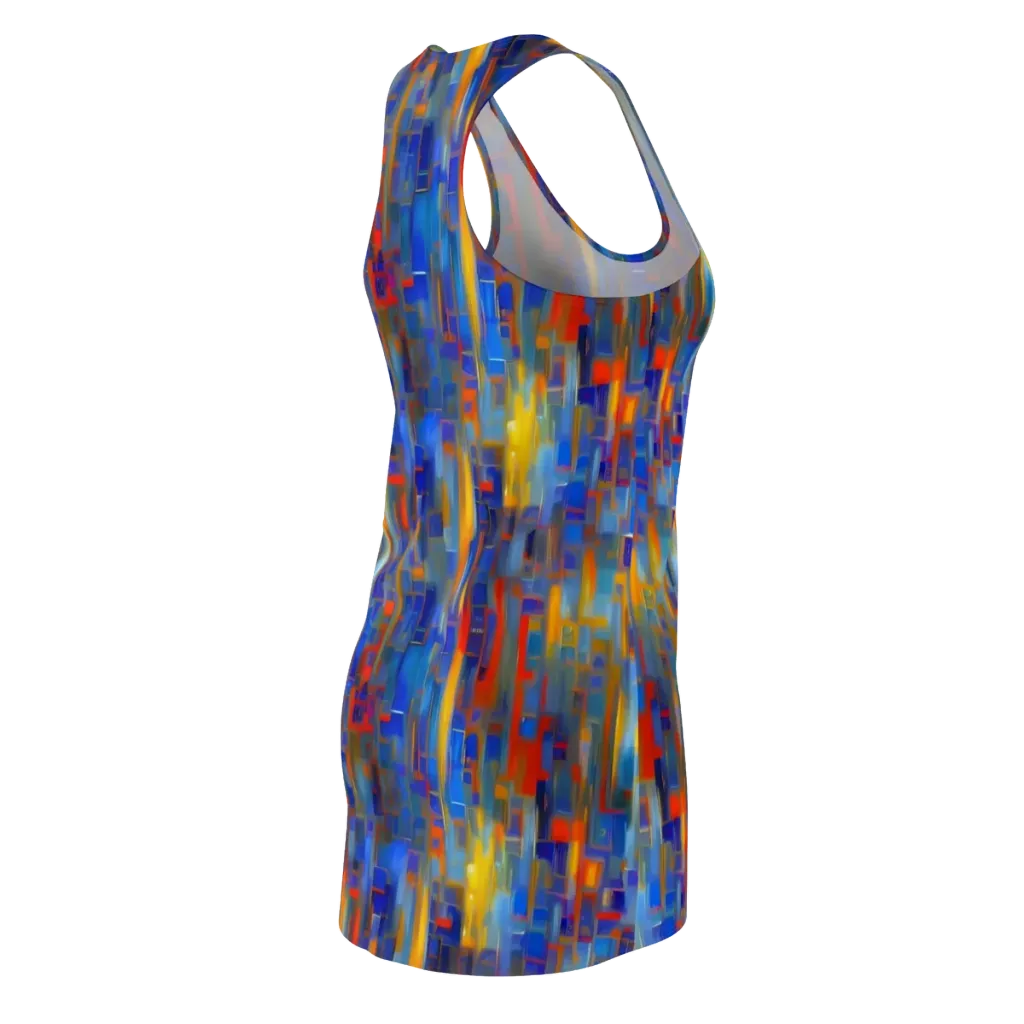 Neoplastique Flow on Racerback Dress — Back Side