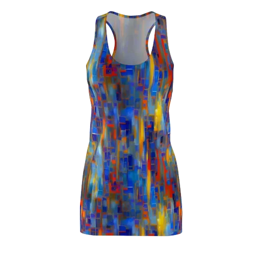 Neoplastique Flow on a Racerback Dress
