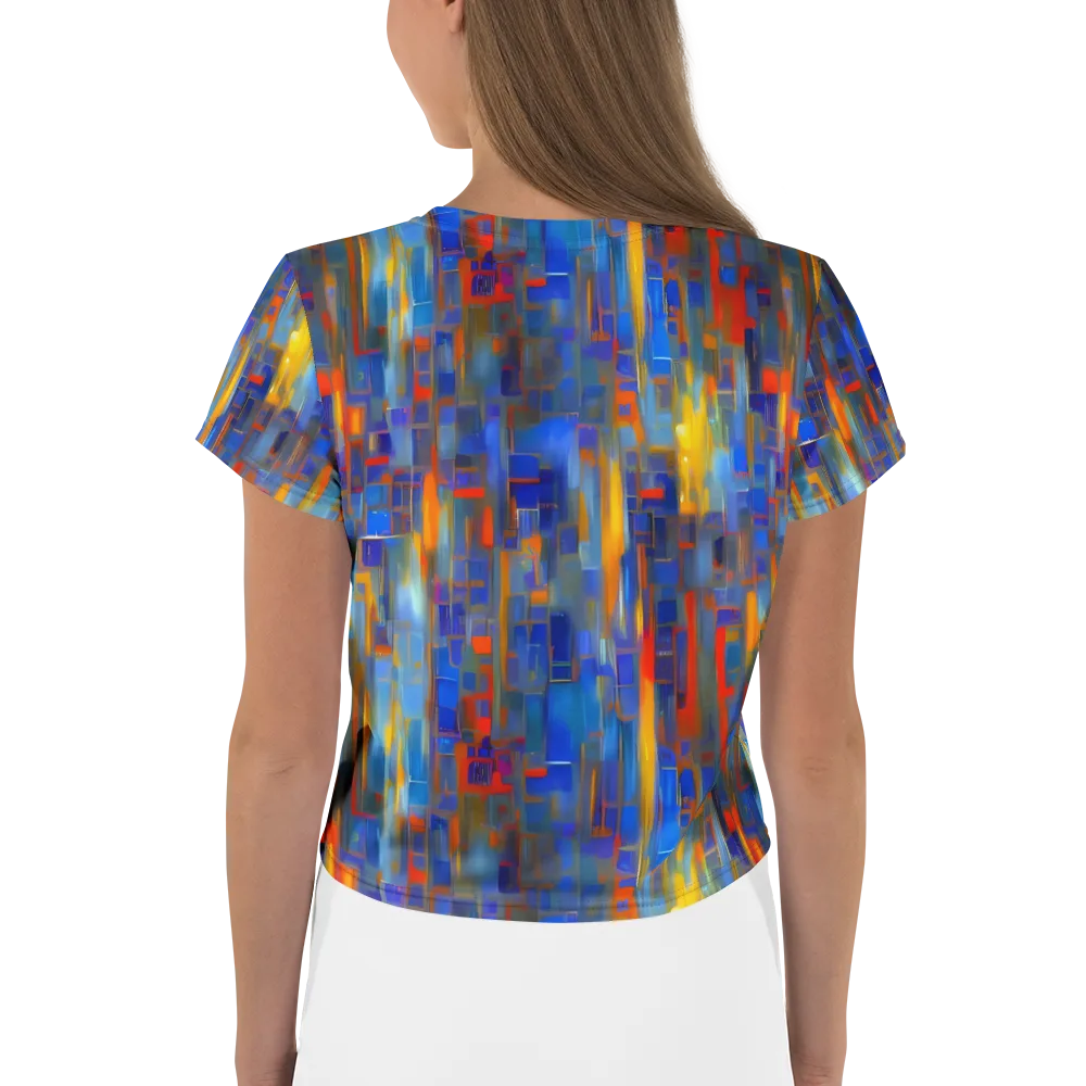 Neoplastique Flow on Crop Tee — Back