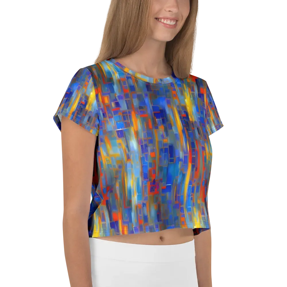 Neoplastique Flow on Crop Tee — Right