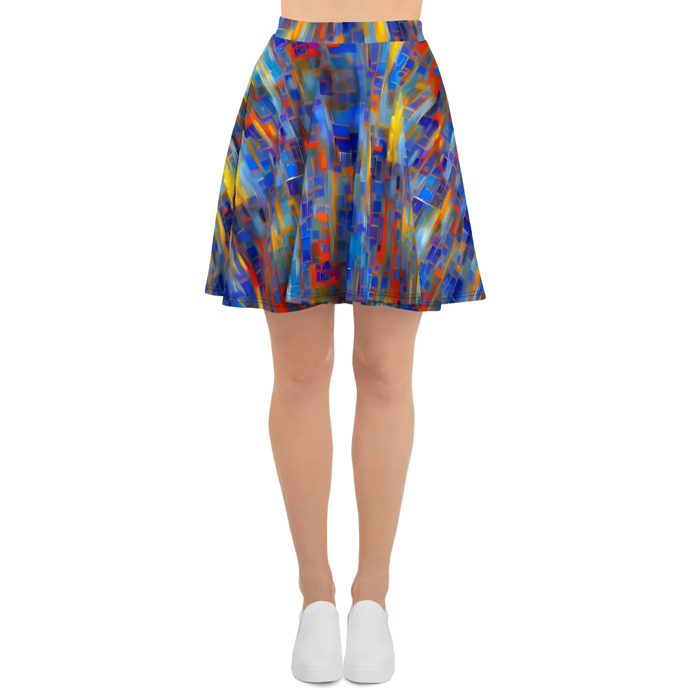 Neoplastique Flow on Skater Skirt — Front