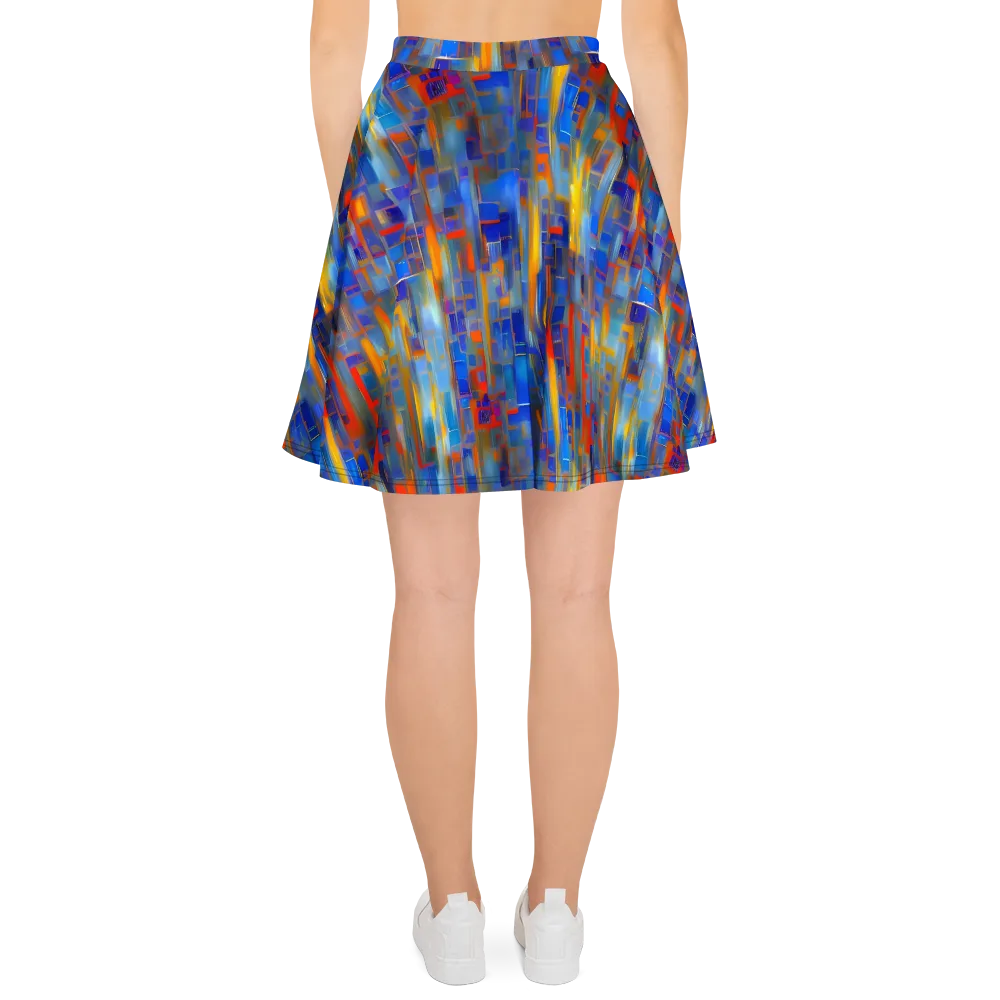 Neoplastique Flow on Skater Skirt — Back