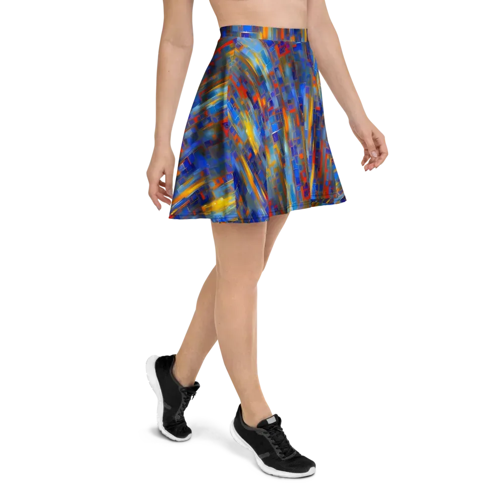 Neoplastique Flow on Skater Skirt — Right