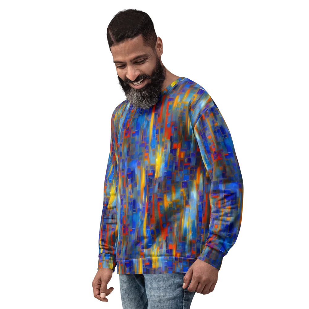 Neoplastique Flow on Sweatshirt — Left Front