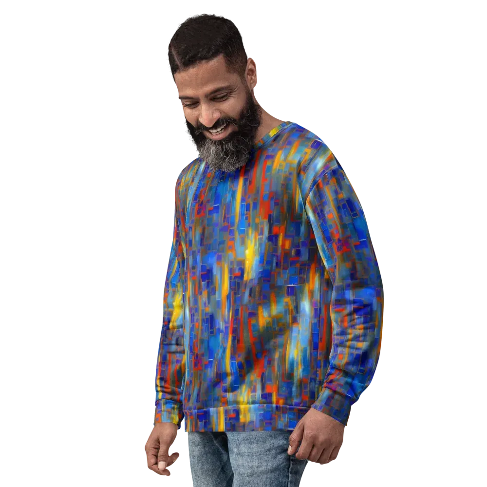 Neoplastique Flow on Sweatshirt — Left Front