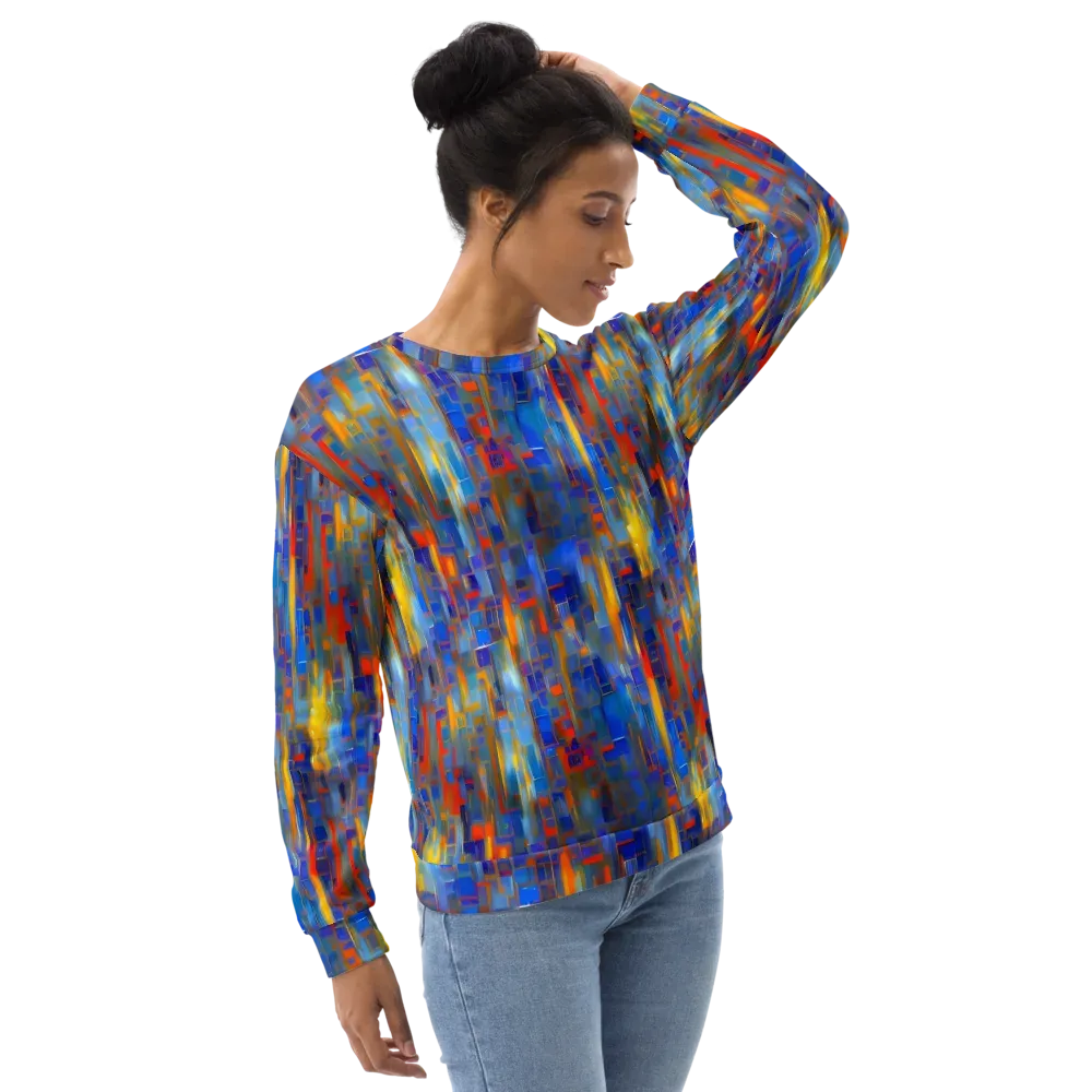 Neoplastique Flow on Sweatshirt — Right Front