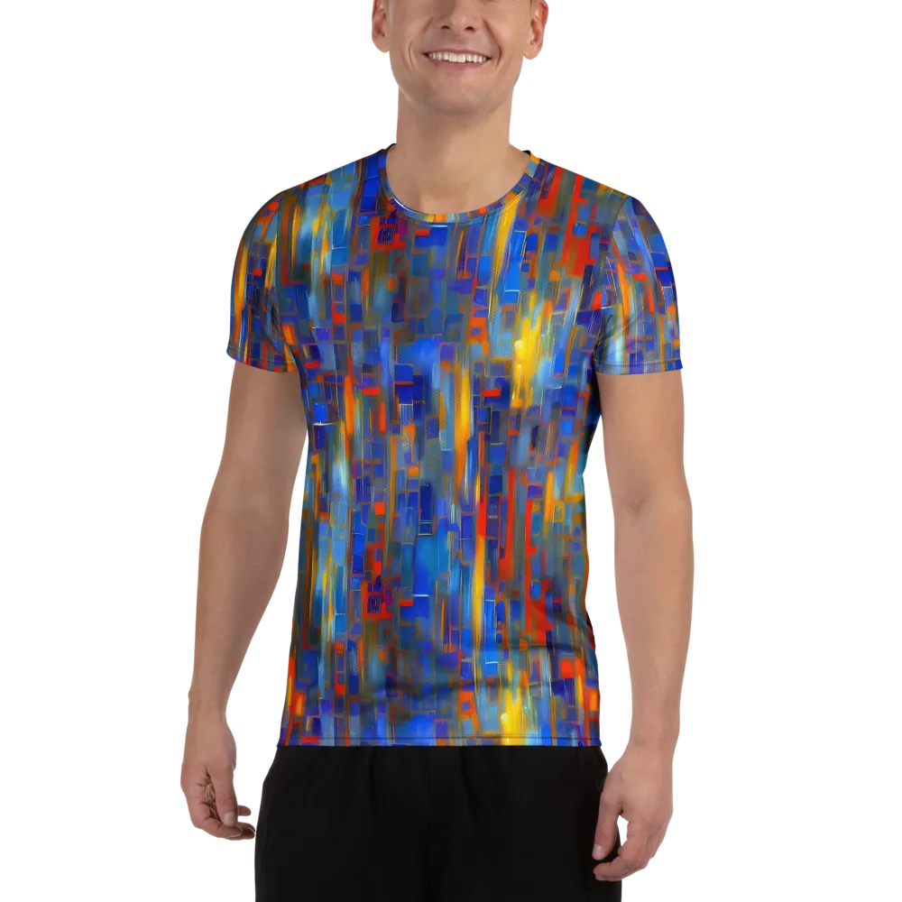 Neoplastique Flow on Men's Athletic T-Shirt — Front