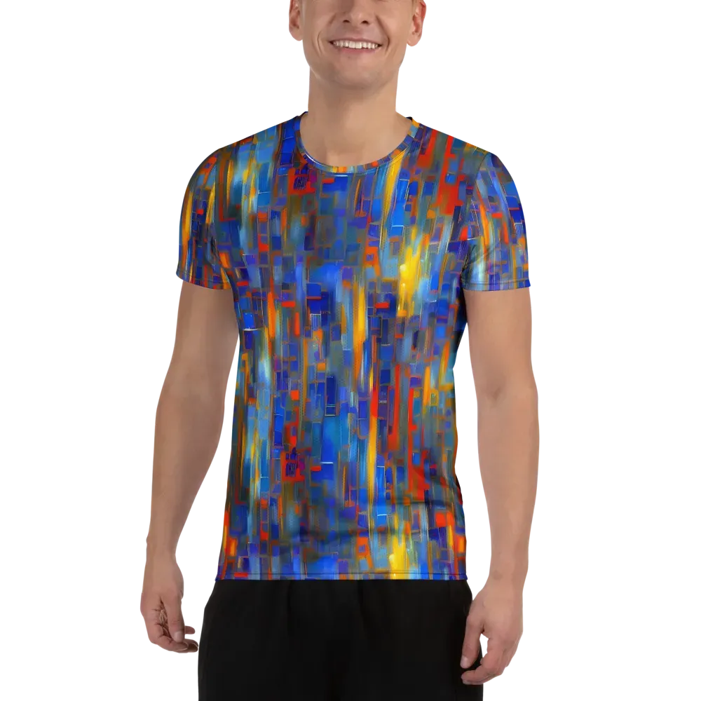 Neoplastique Flow on Men's Athletic T-Shirt — Front