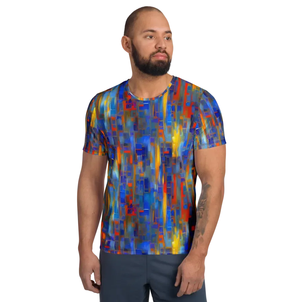 Neoplastique Flow on Men's Athletic T-Shirt — Front