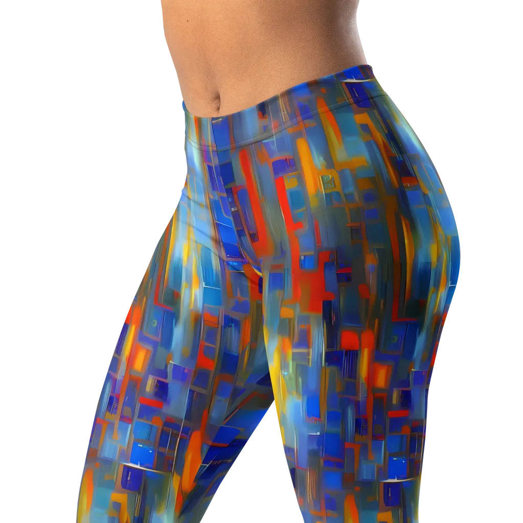 Neoplastique Flow on Leggings — Left Front