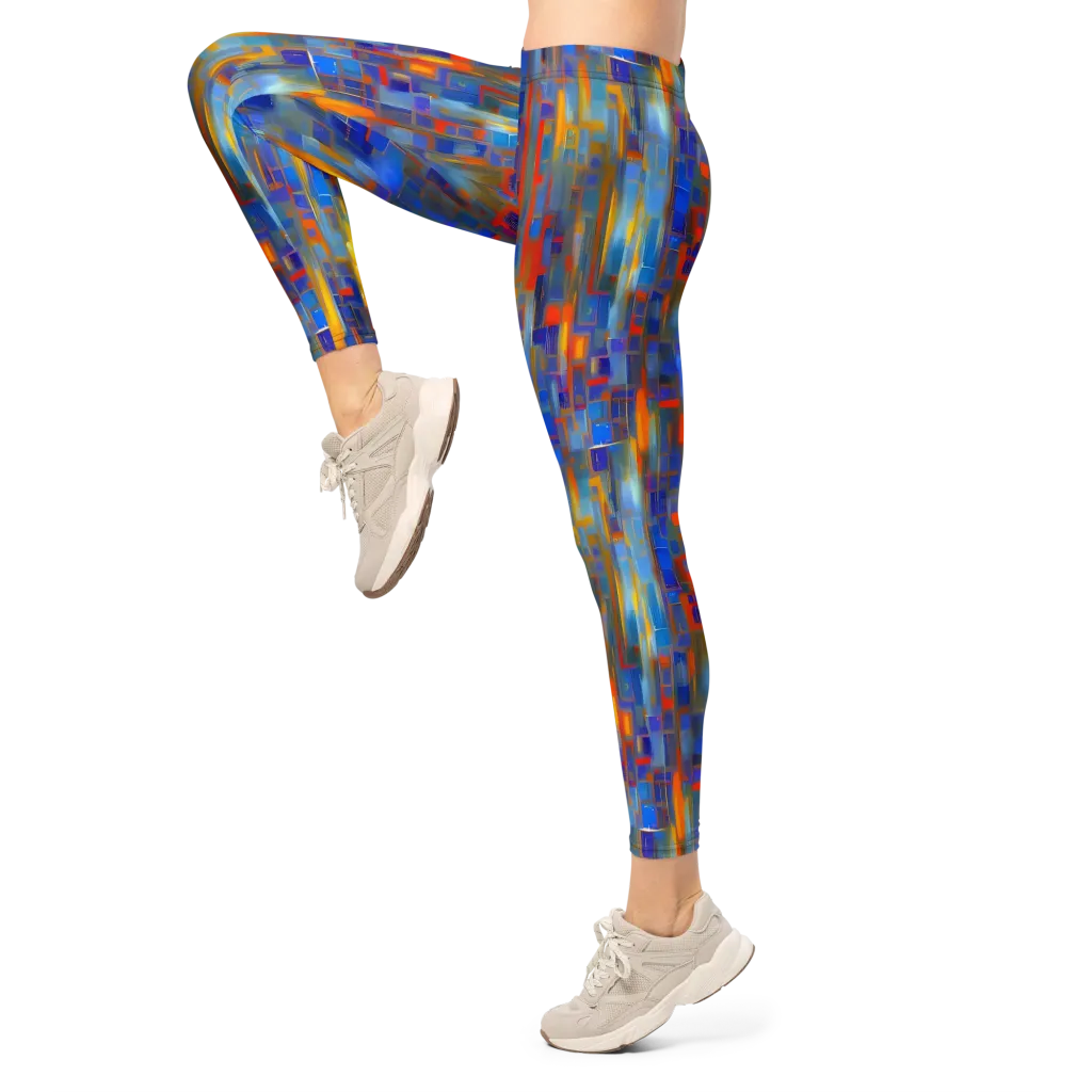 Neoplastique Flow on Leggings — Left