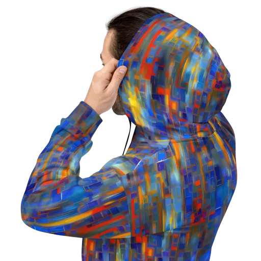 Neoplastique Flow on a Hoodie