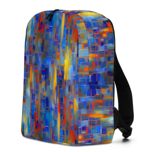 Neoplastique Flow on a Minimalist Backpack