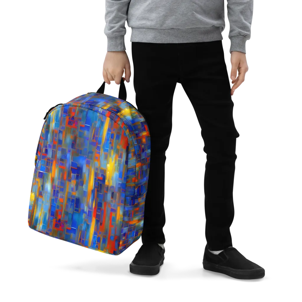 Neoplastique Flow on Minimalist Backpack — Zoomed-in