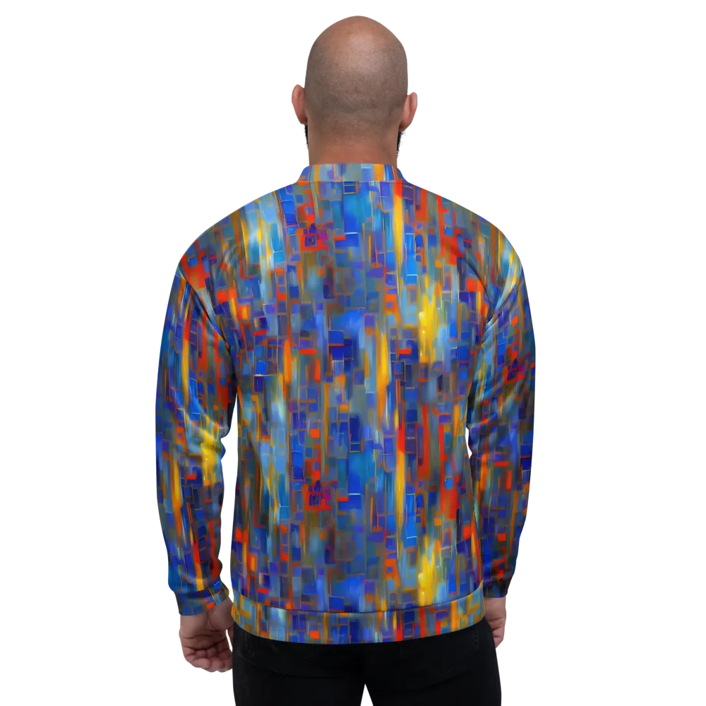 Neoplastique Flow on Bomber Jacket — Back