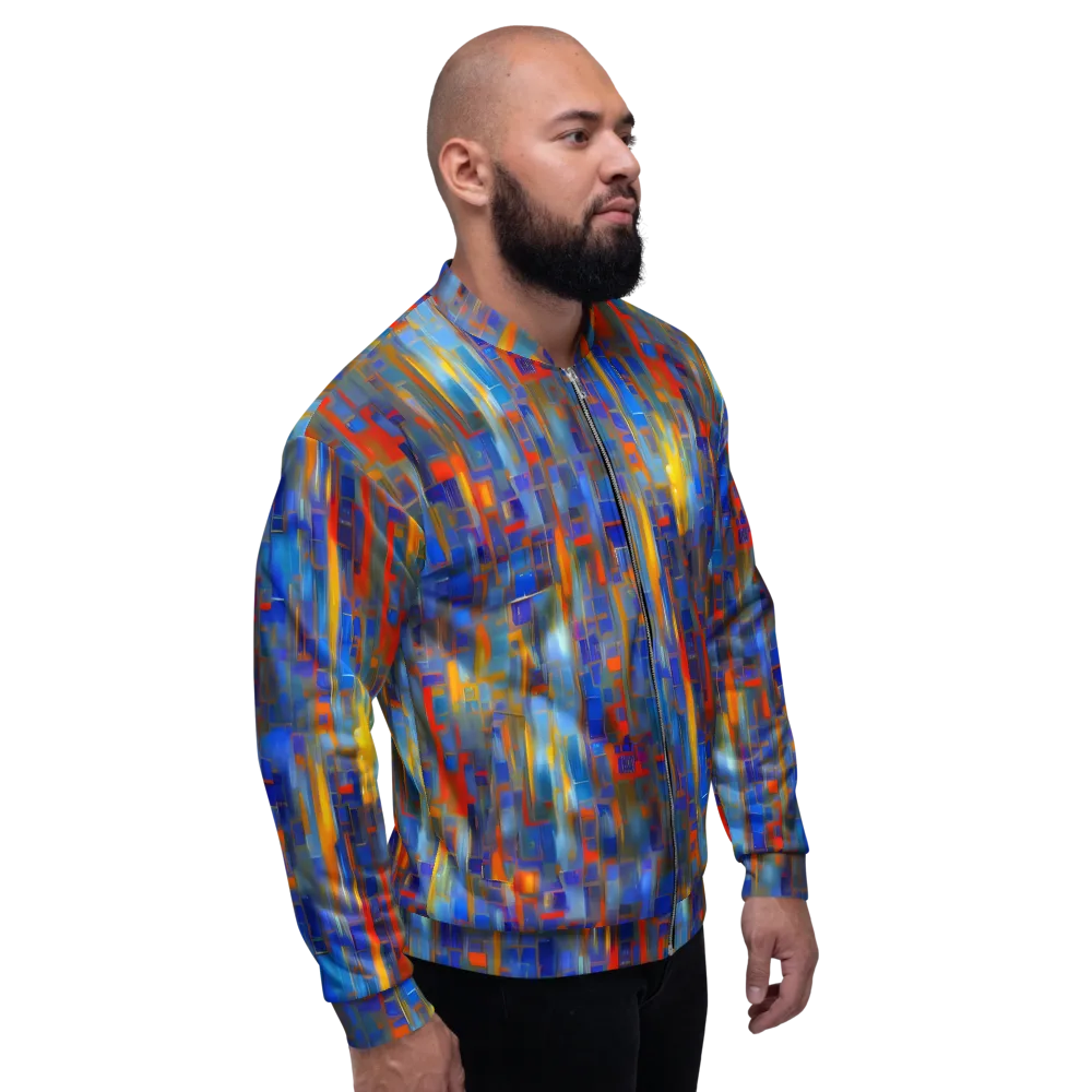 Neoplastique Flow on Bomber Jacket — Right