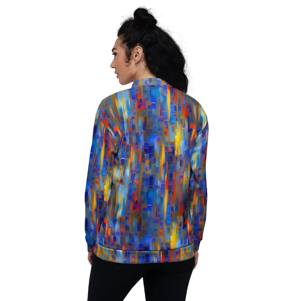 Neoplastique Flow on Bomber Jacket — Back