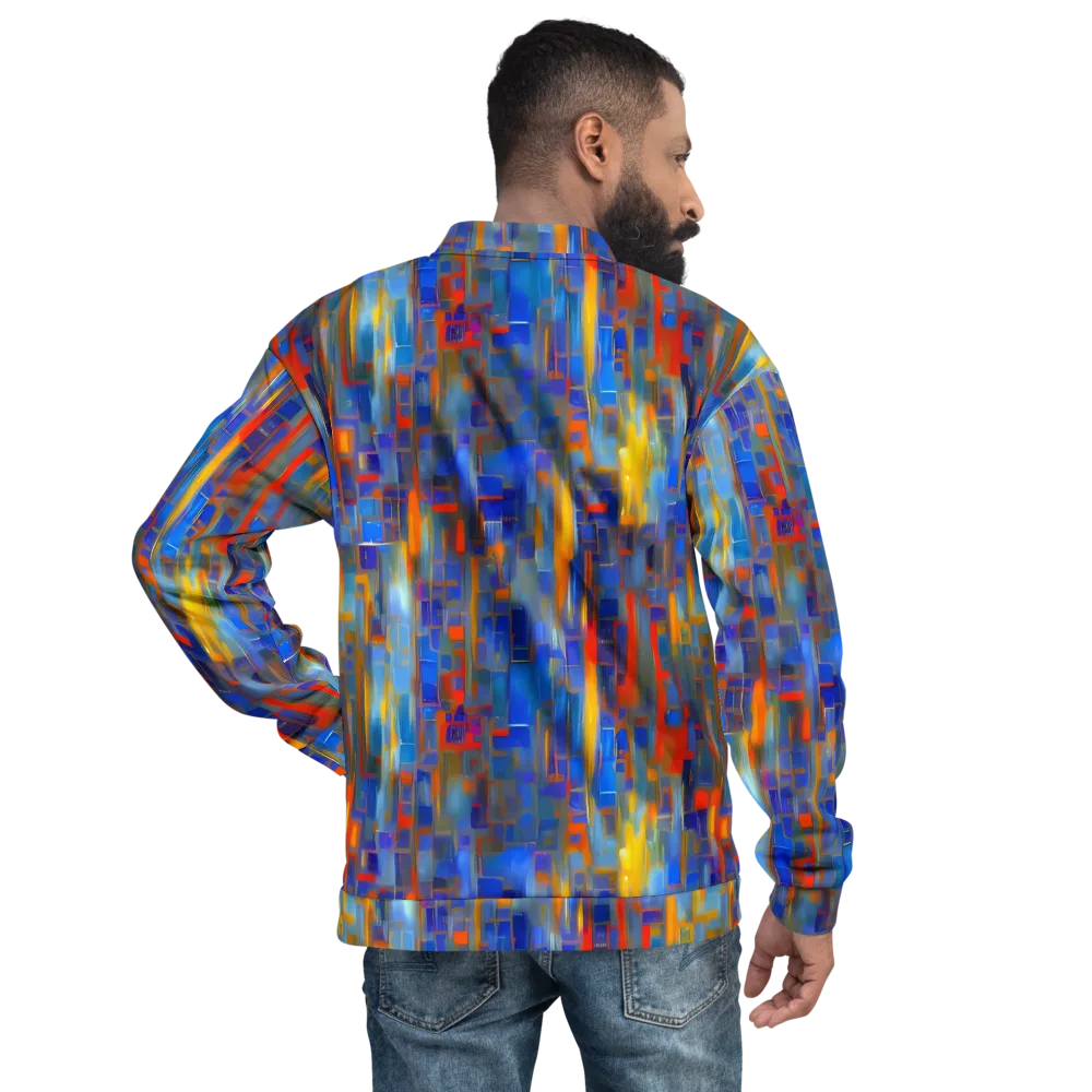Neoplastique Flow on Bomber Jacket — Back