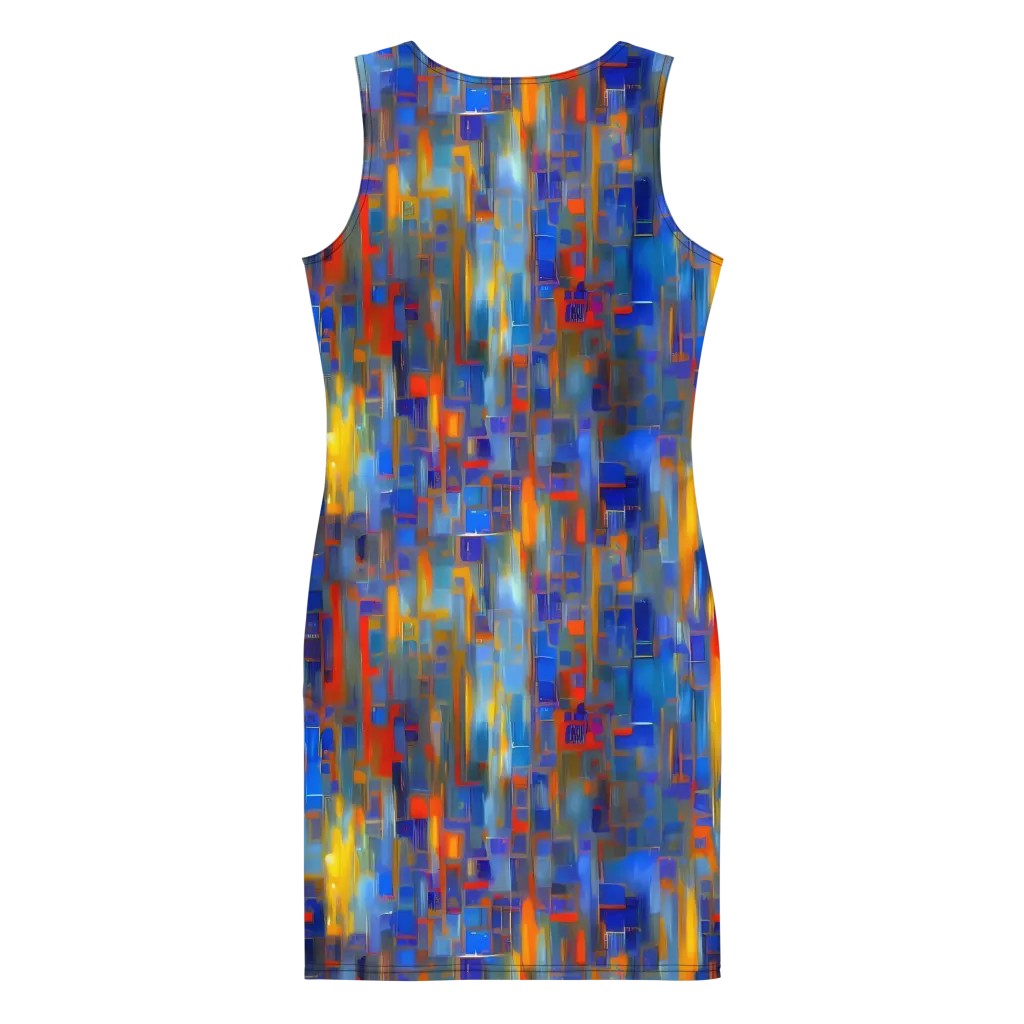 Neoplastique Flow on Bodycon Dress — Back