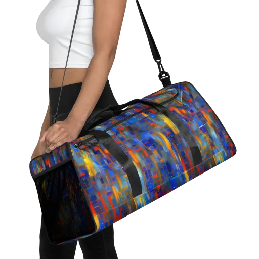 Neoplastique Flow on a Duffle Bag