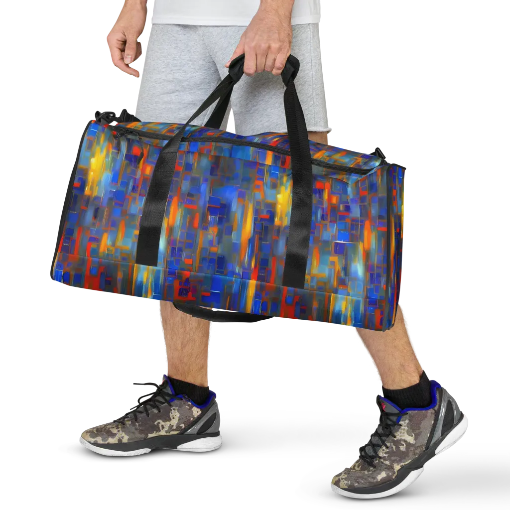 Neoplastique Flow on Duffle Bag — Front