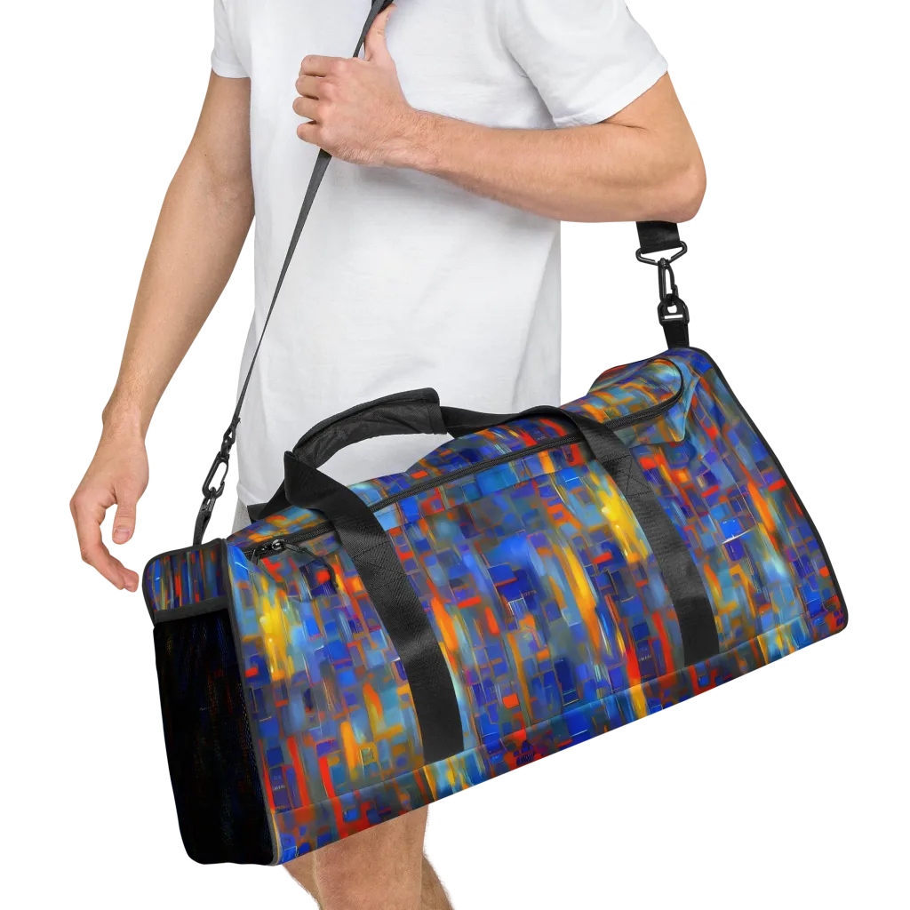 Neoplastique Flow on Duffle Bag — Right Front