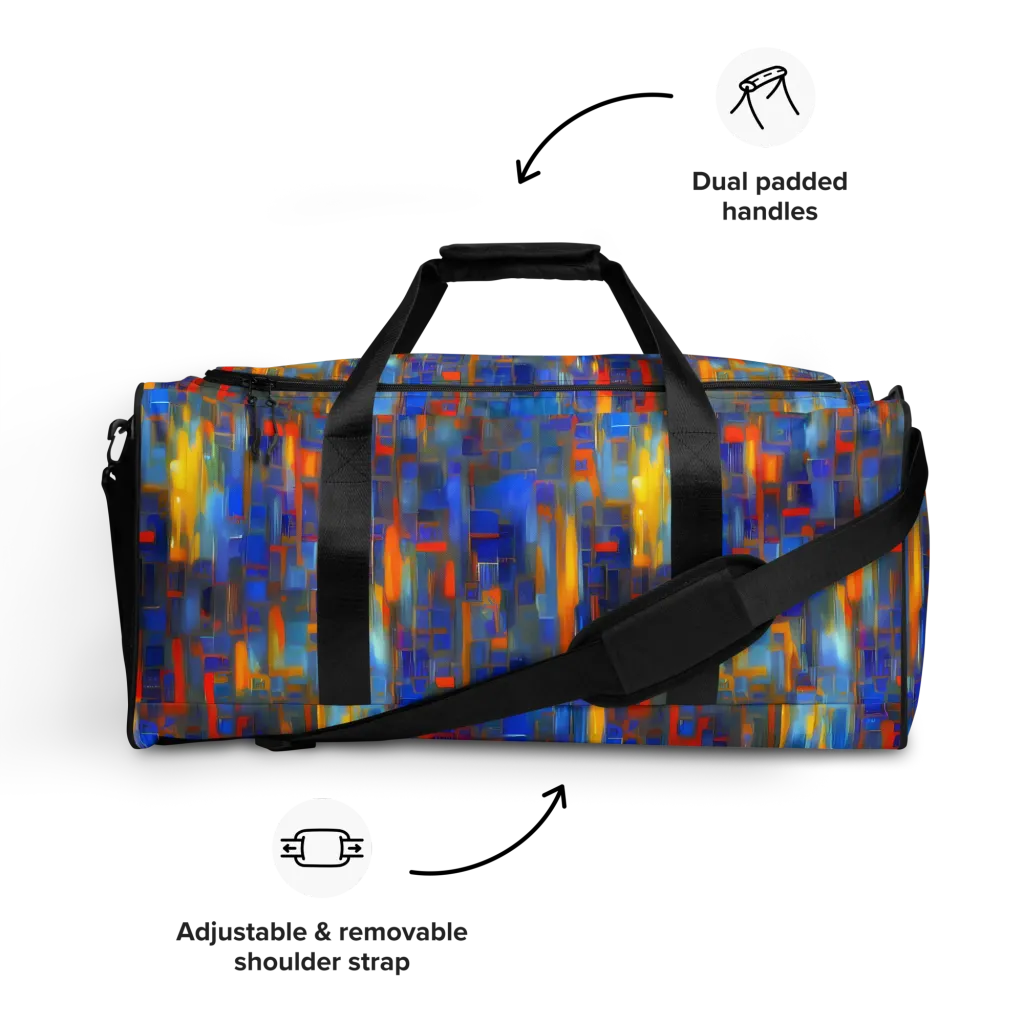 Neoplastique Flow on Duffle Bag — Front