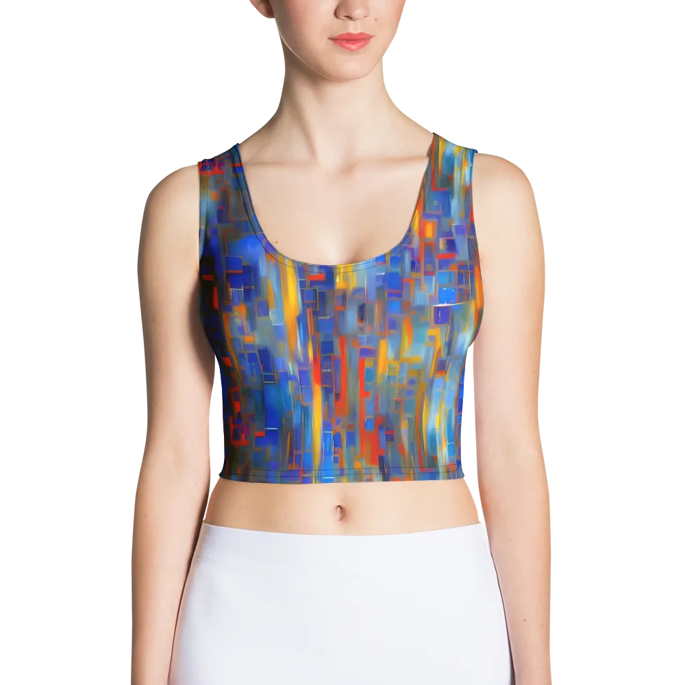 Neoplastique Flow on Crop Top — Front