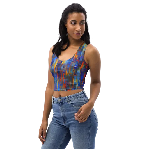 Neoplastique Flow on a Crop Top