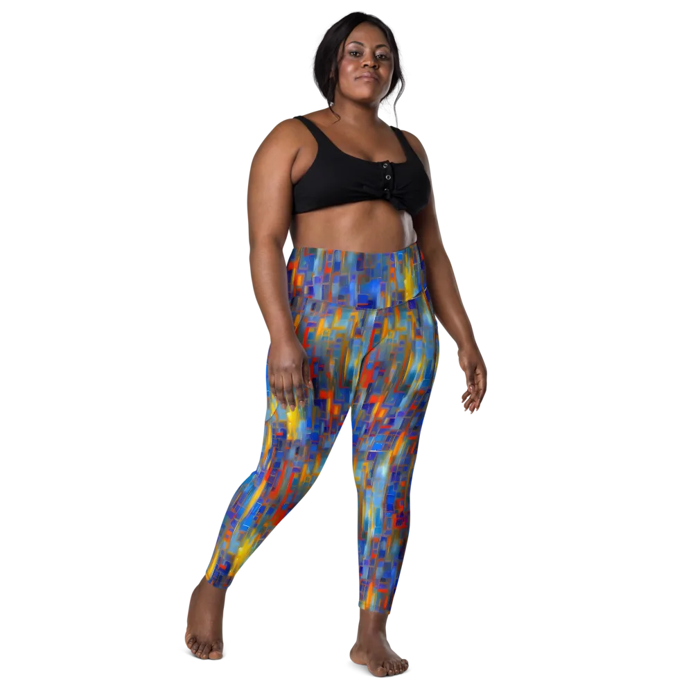 Neoplastique Flow on Leggings with Pockets — Front