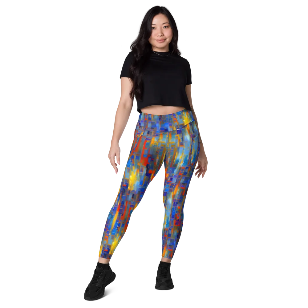 Neoplastique Flow on Leggings with Pockets — Front
