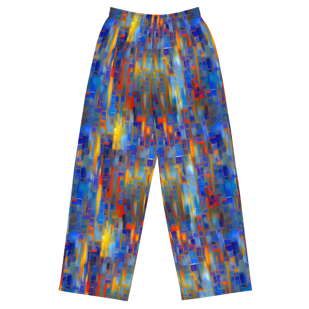 Neoplastique Flow on Wide-Leg Pants — Front