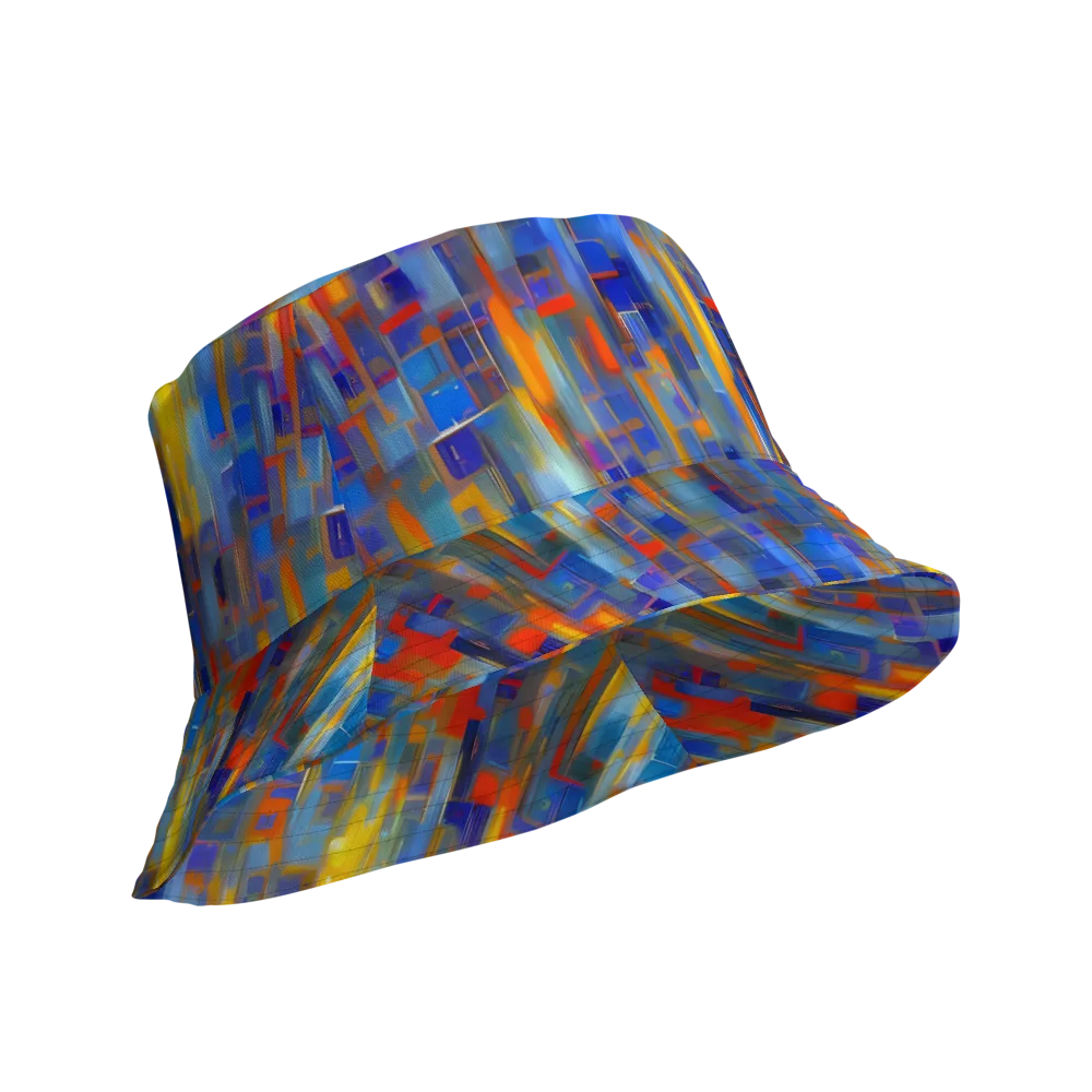 Neoplastique Flow on Reversible Bucket Hat — Product details Outside