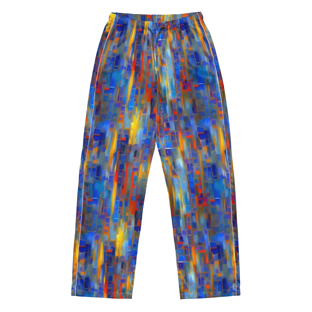 Neoplastique Flow on Women's Pajama Pants — Front