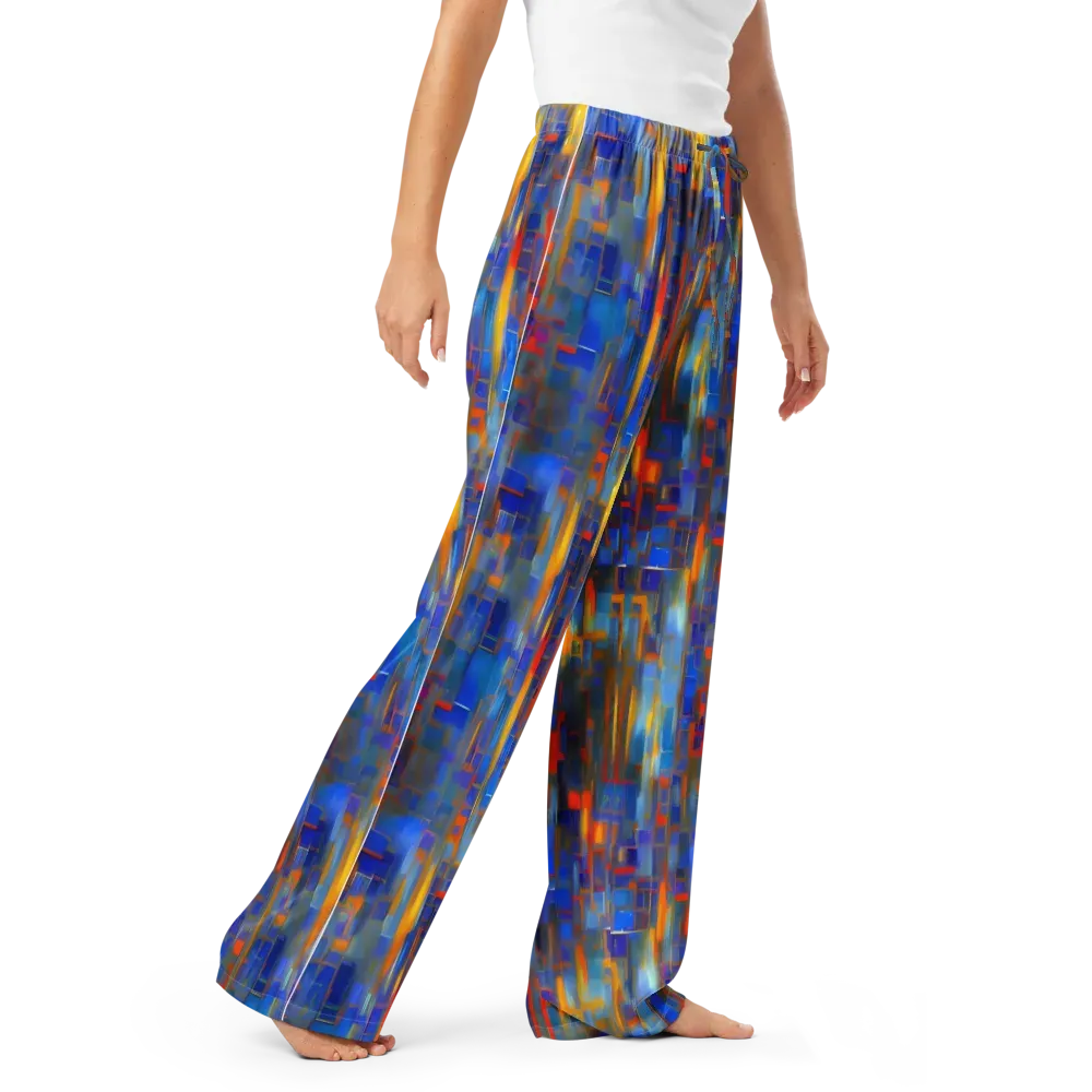Neoplastique Flow on Women's Pajama Pants — Right Front