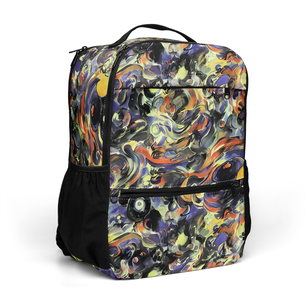 Twilight Chaos on Utility Backpack — Right Front