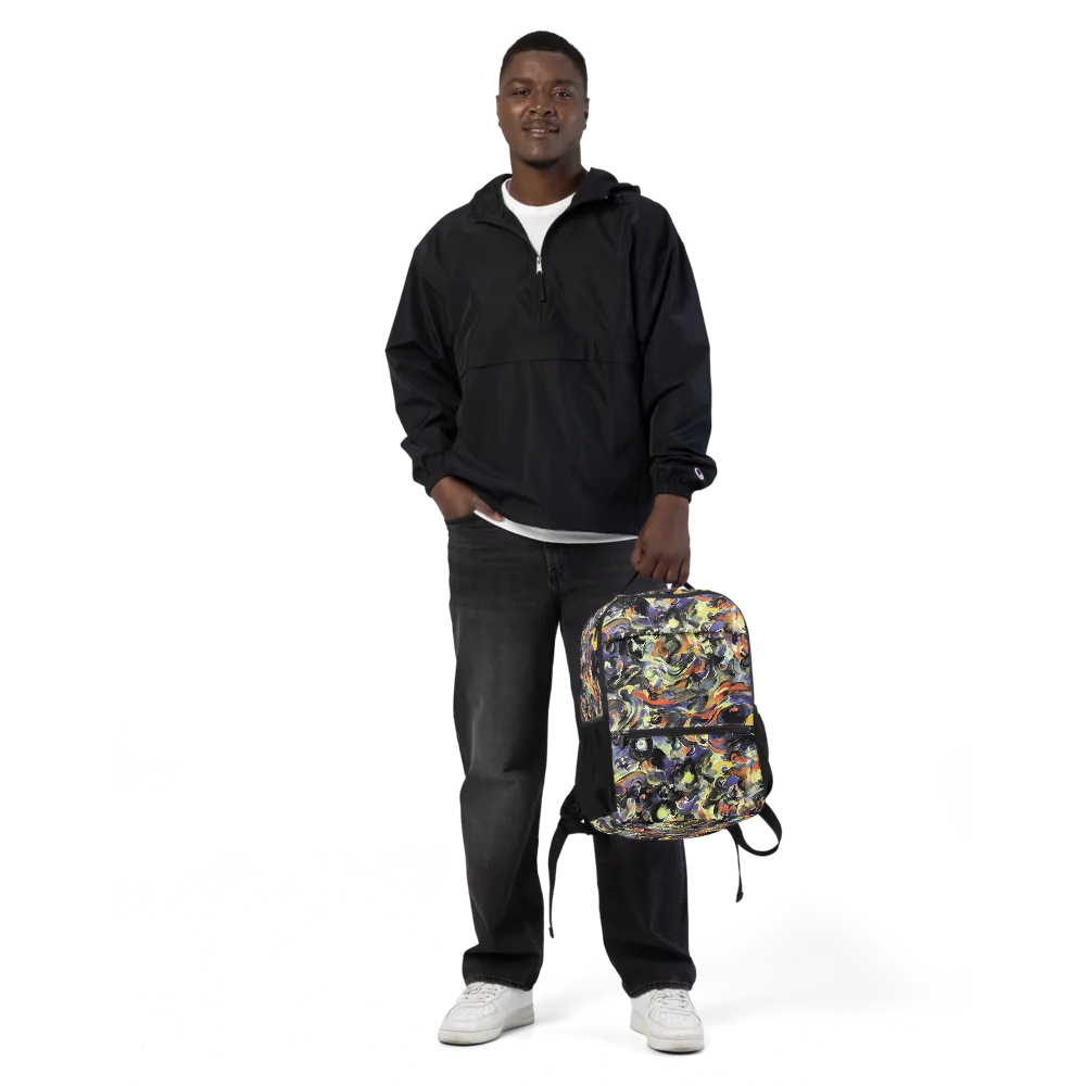 Twilight Chaos on Utility Backpack — Front