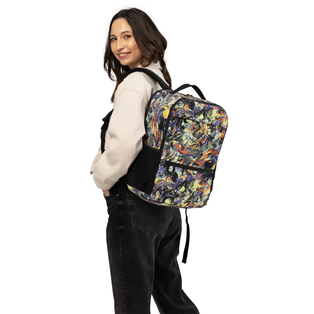 Twilight Chaos on Utility Backpack — Back