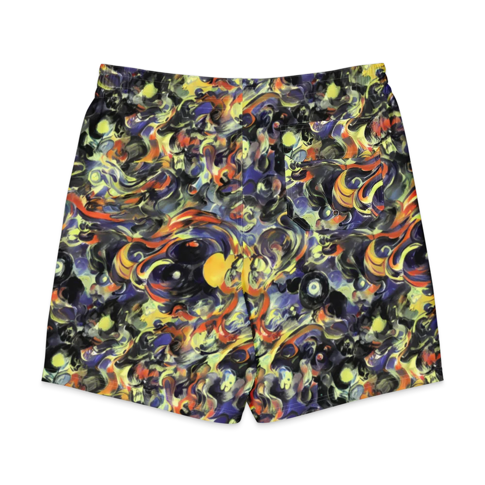 Twilight Chaos on Men's Board Shorts — Back