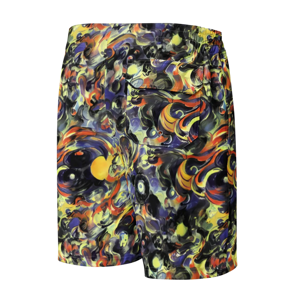 Twilight Chaos on Men's Board Shorts — Back