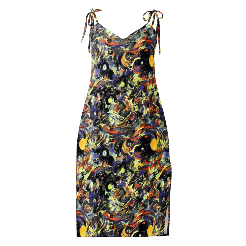 Twilight Chaos on Slip Dress — Front