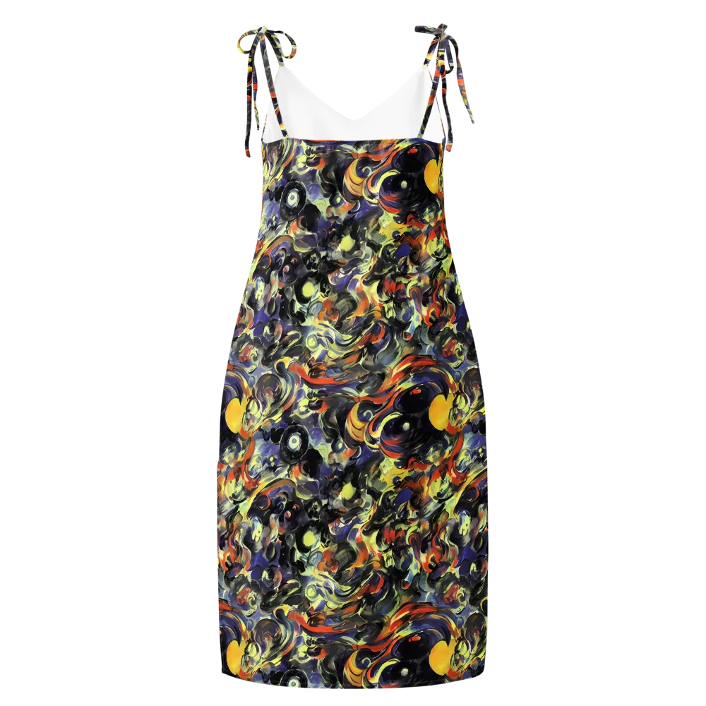 Twilight Chaos on Slip Dress — Back