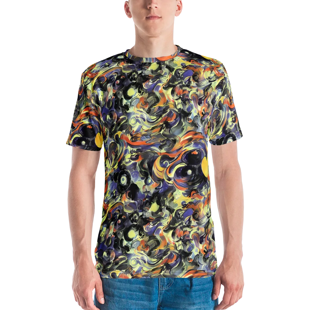 Twilight Chaos on Men's Crew Neck T-Shirt — Front
