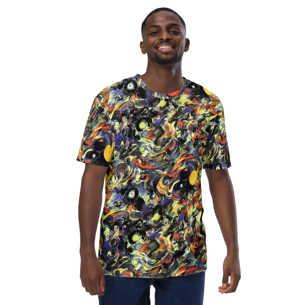 Twilight Chaos on Men's Crew Neck T-Shirt — Front