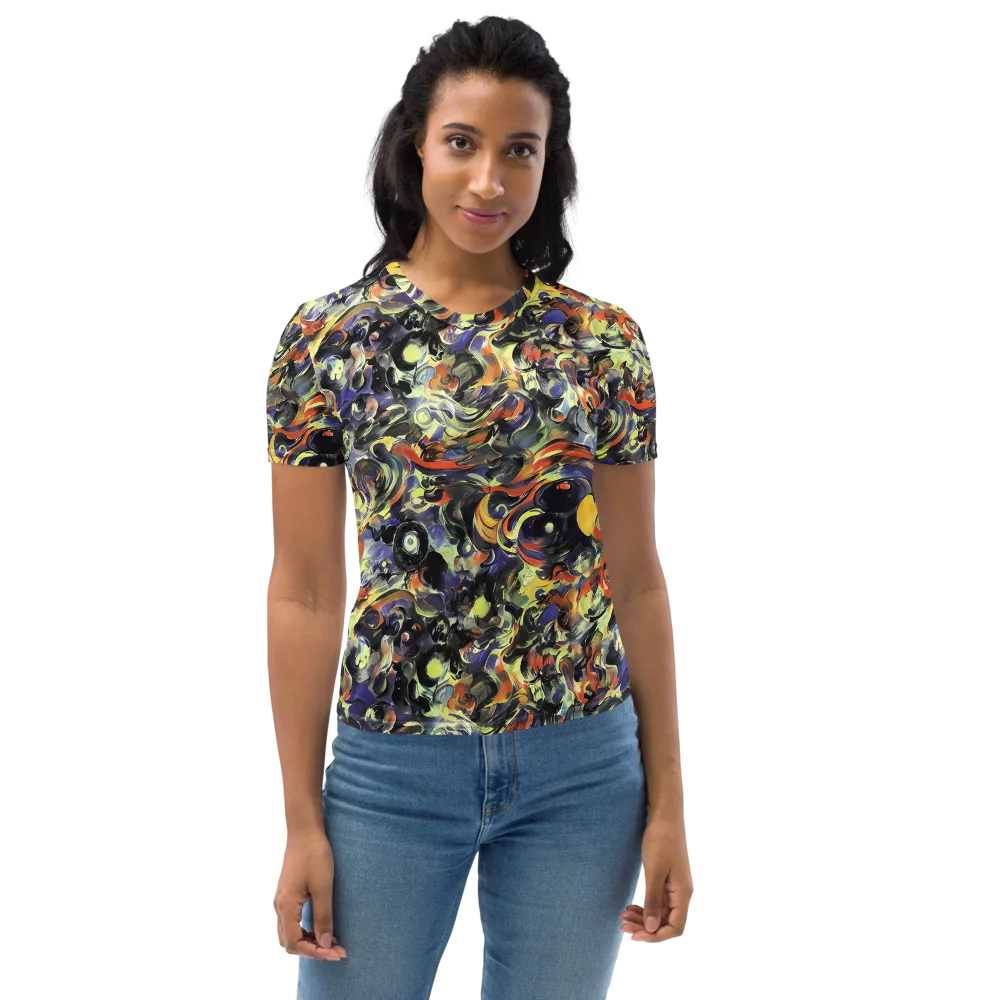 Twilight Chaos on Women's Crew Neck T-Shirt — Front