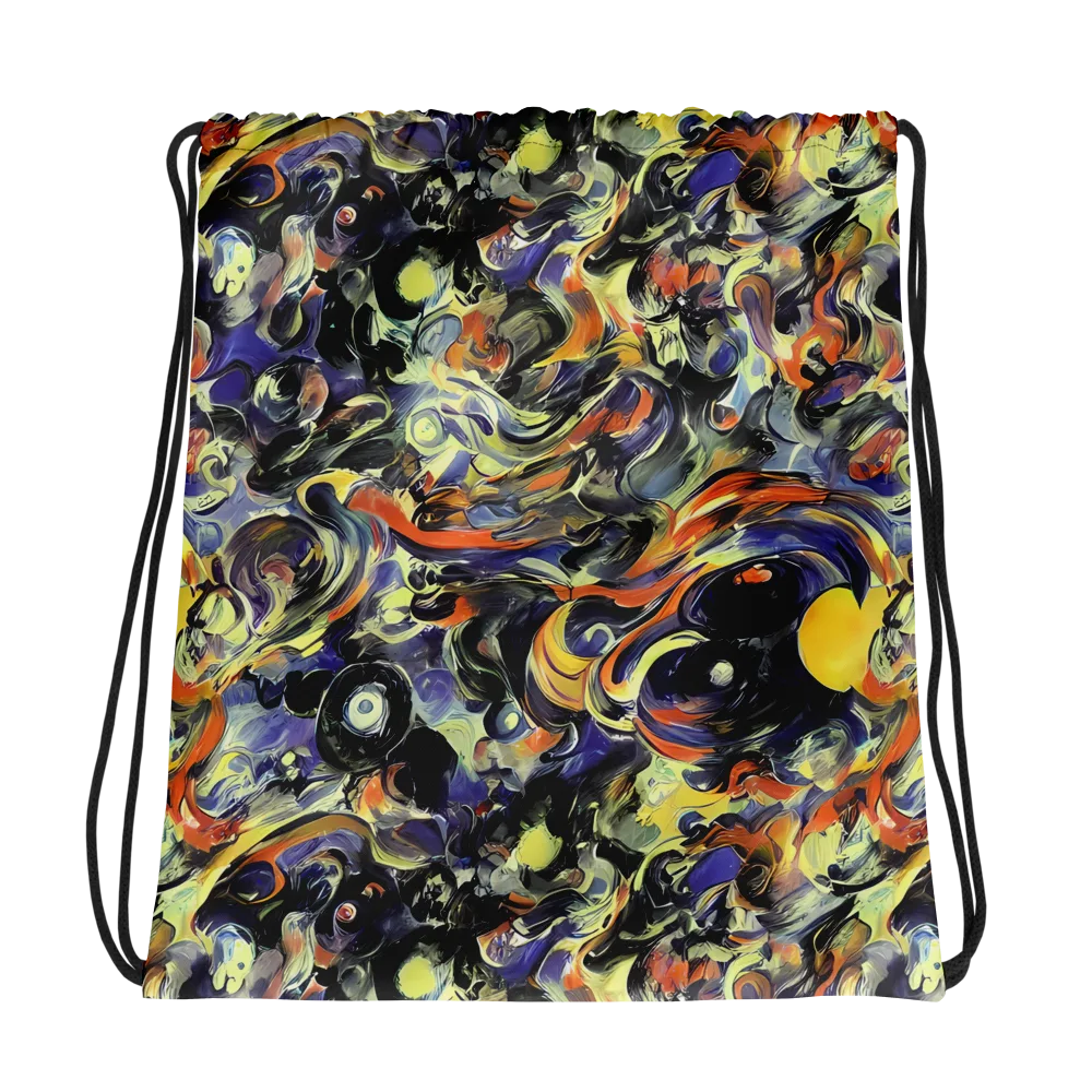 Twilight Chaos on Drawstring Bag — Photo